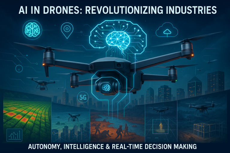 Future of AI in the Drones Market: A Sky Full of Intelligence
