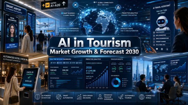 AI in Tourism Industry Growth Forecast to 2030: USD 13.38 Billion Outlook