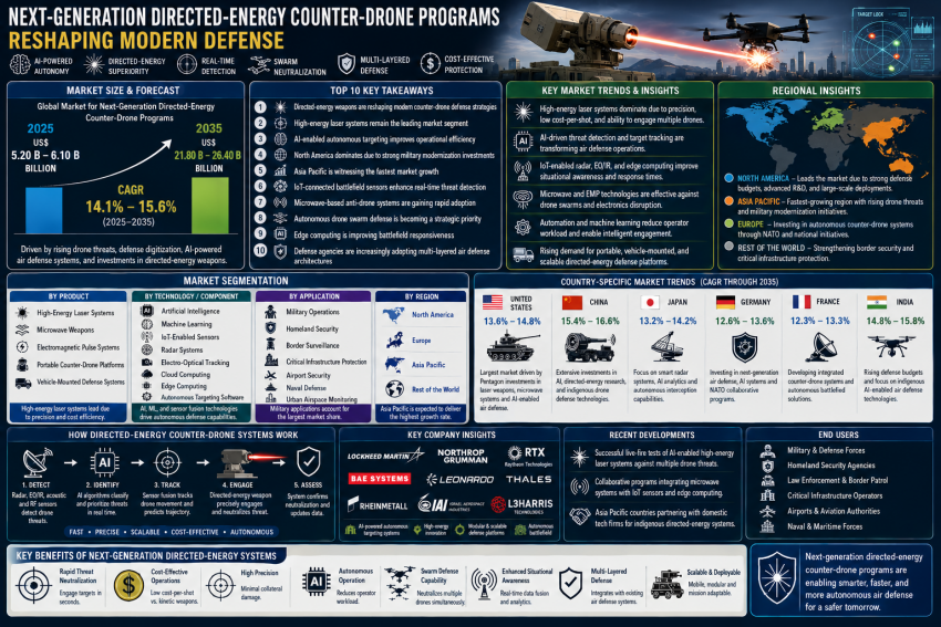 Key Next-Generation Directed-Energy Counter-Drone Programs Reshaping ...
