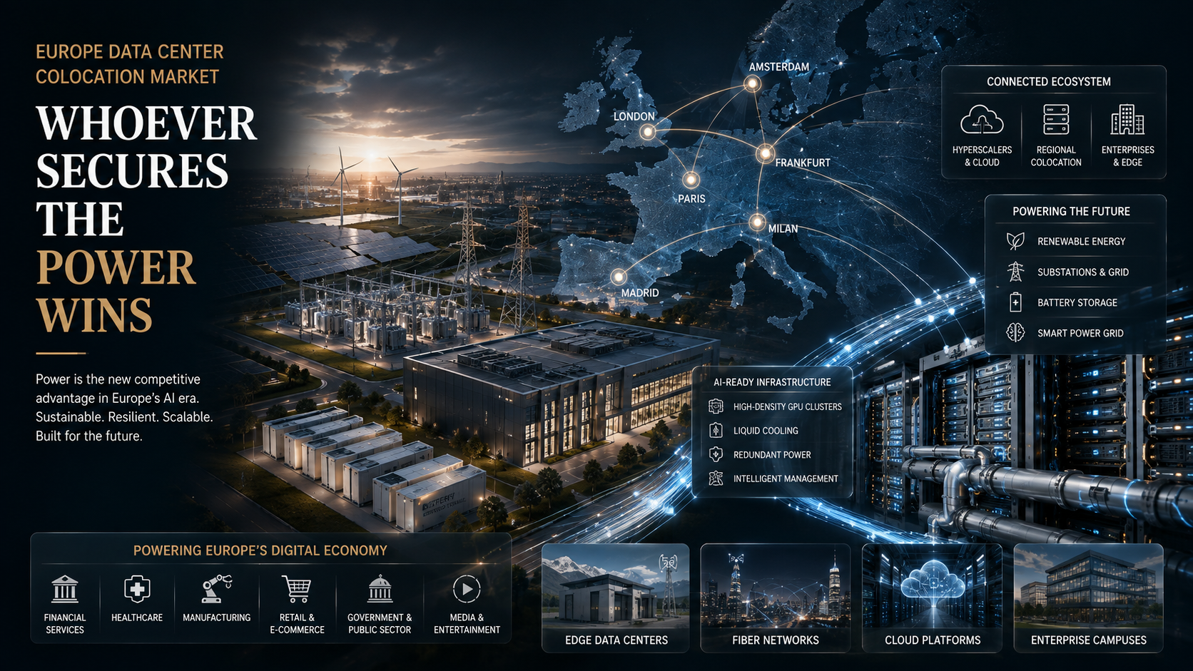Europe Data Center Colocation Market